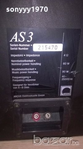 arcus as3 made in germany 2x90w-внос швеицария, снимка 17 - Тонколони - 19076705