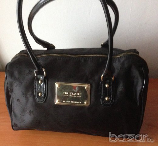 Черна дамска чанта "Орифлейм" / Oriflame, снимка 2 - Чанти - 9633495