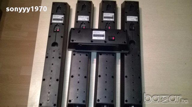 Sony 5 броя колони-54/9/7см и 26/9/7см-внос швеицария, снимка 4 - Тонколони - 14733818