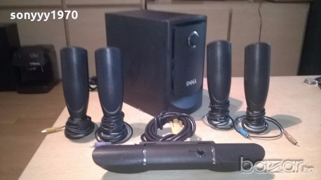 геимърски dell mms5650-активен буфер+5 колони-внос швеицария, снимка 5 - Тонколони - 18560225