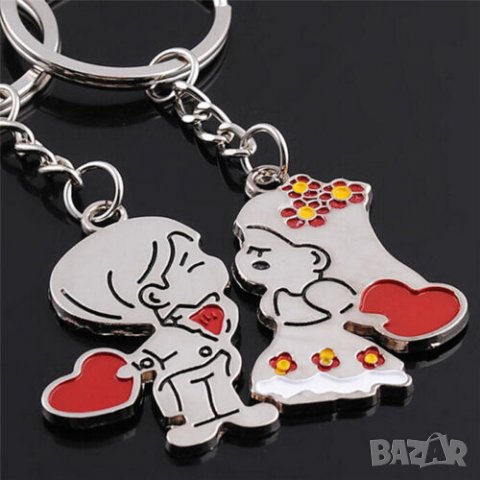 Влюбени Момче и Момиче - ключодържатели за двойки., снимка 3 - Романтични подаръци - 24295477