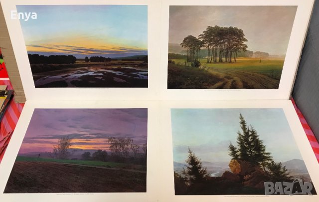 Фотоси на репродукции на картини на немския художник Каспар Давид Фридрих, снимка 1