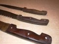 три стари ножа-ретро колекция-37/34/30см, снимка 15