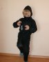 Детски костюм на черна Нинджа