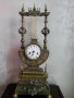 Много рядък Турски бронзов каминен  часовник/Ottoman Turkich Clock/, снимка 2