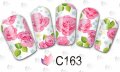 с163 рози татос ваденки водни стикери за нокти маникюр, снимка 1 - Продукти за маникюр - 18466368