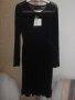 Нова черна дамска рокля Vila с тюл, М, от 40 евро, снимка 7