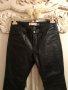 Панталон Gap-100% кожа/черен, снимка 2