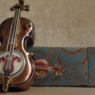 Виола цигулка запалка, снимка 11 - Антикварни и старинни предмети - 17424363