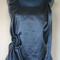 Стилна блуза, сатен, снимка 1 - Ризи - 22362144