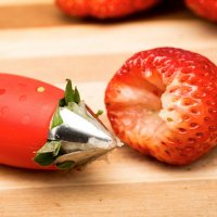 316 Ръчен уред за чистене на ягоди и домати почистване на дръжките, снимка 3 - Прибори за хранене, готвене и сервиране - 21169463