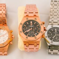 AUDEMARS PIGUET AP МЪЖКИ ЧАСОВНИК ЗЛАТИСТ И СРЕБРИСТ НАЛИЧНИ, снимка 13 - Мъжки - 20197387