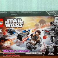 Продавам лего LEGO Star Wars 75195 - Скай Спиидър срещу Самоходец на Първия Ред Микробойци, снимка 1 - Образователни игри - 20412698
