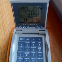 Електронен калкулатор/часовник, снимка 1 - Друга електроника - 25043812
