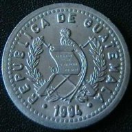 10 центаво 1994, Гватемала, снимка 2 - Нумизматика и бонистика - 7873613