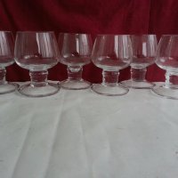  Стъклени чаши за ракия коняк  аперитив, снимка 13 - Антикварни и старинни предмети - 20243915