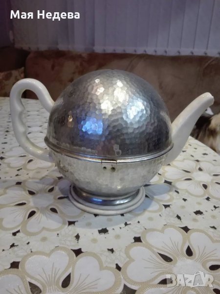 Немска термо кана за чай Koenigszelt, стил Art Deco, снимка 1