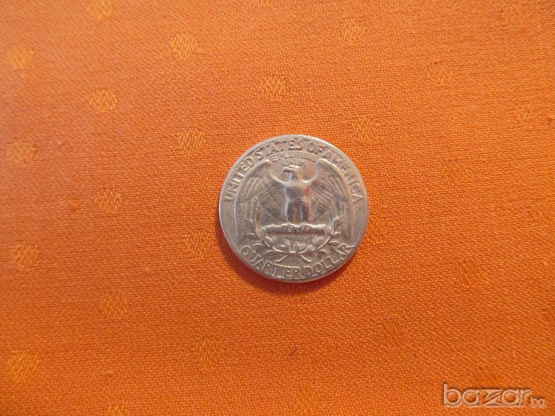 Колекционерски сребърен долар QUARTER DOLLAR - 1956 г. с лика на Вашингтон , снимка 1