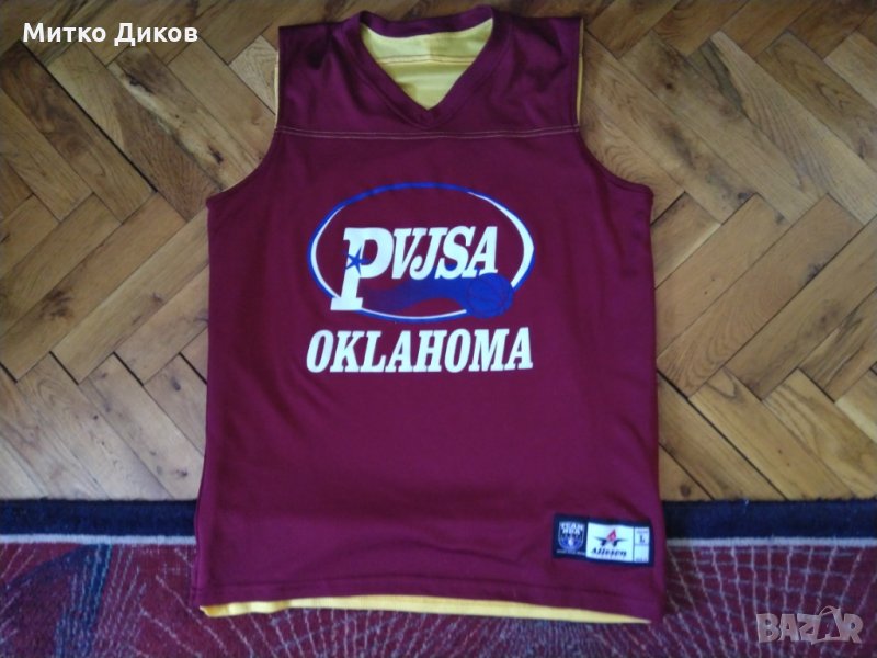 Баскетболна тениска Алесун две лица Оклахома №4 размер С, снимка 1