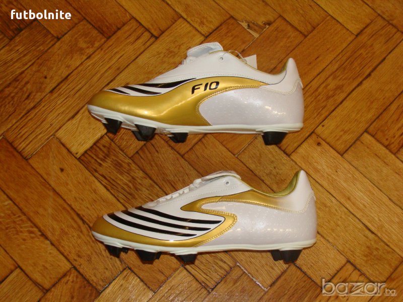 Адидас Футболни Обувки Нови Бутонки Adidas F10 Gold Football Boots F 10, снимка 1