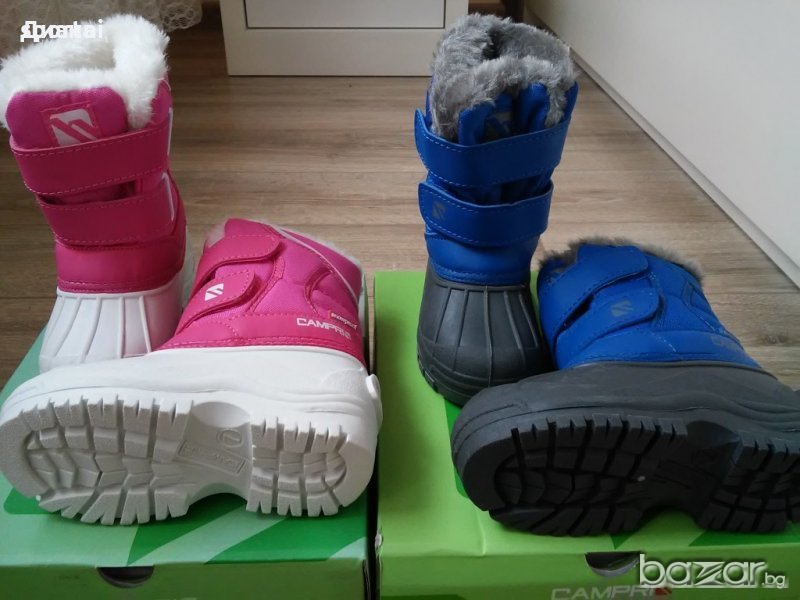 Топли апрески от Англия -27 и 34 номер/сини/Кампри, снимка 1