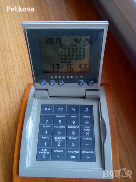 Електронен калкулатор/часовник, снимка 1