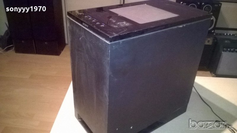 sony sa-wis100 active subwoofer-hdmi/optical/tuner/amplifier, снимка 1