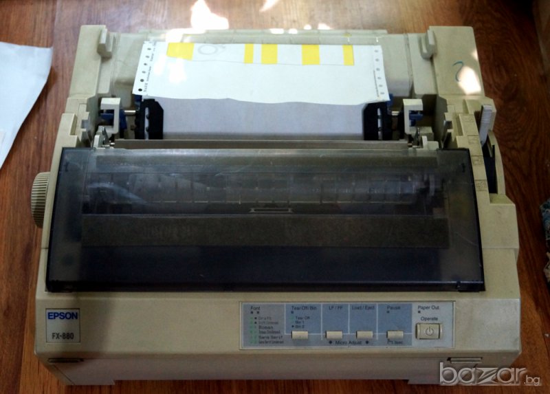 принтер с лента епсон, снимка 1