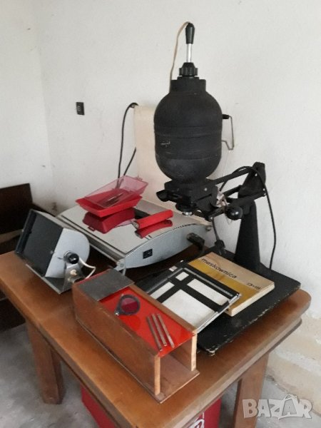 Ретро антикварска фотографска машина Ленинград, снимка 1