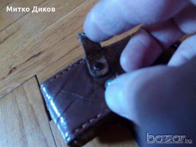 Калъвче мини -естествена кожа, снимка 3 - Портфейли, портмонета - 20576423