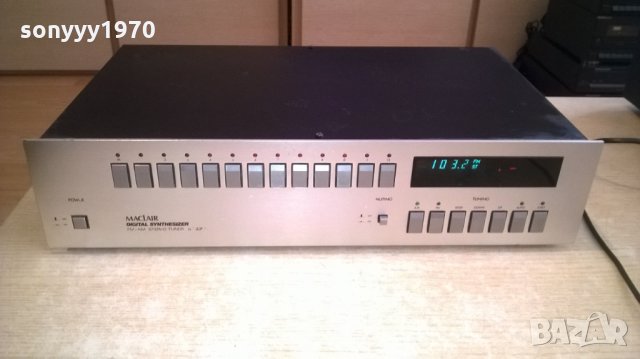 macLair-stereo tuner-made in japan-внос швеицария, снимка 11 - Ресийвъри, усилватели, смесителни пултове - 24536013
