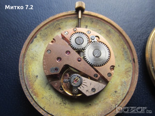 позлатен джобен часовник pfugied extra , снимка 4 - Други ценни предмети - 20308193