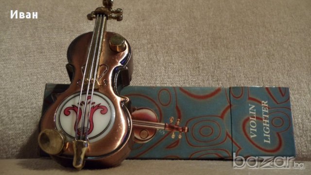 Виола цигулка запалка, снимка 11 - Антикварни и старинни предмети - 17424363