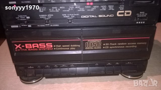 sharp gx-cd60h cd/deck/tuner/amplifier/aux-внос швеицария, снимка 3 - Ресийвъри, усилватели, смесителни пултове - 23119959