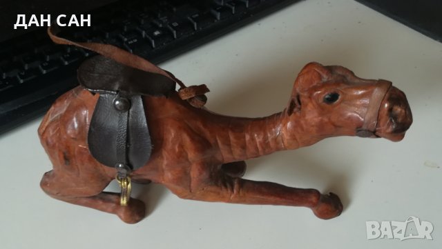 камилска кожа скулптура камила, снимка 5 - Антикварни и старинни предмети - 24951353