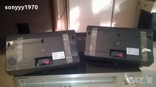 weconic 4way-2x100w-25х15х12см-внос швеицария, снимка 17 - Тонколони - 22701714