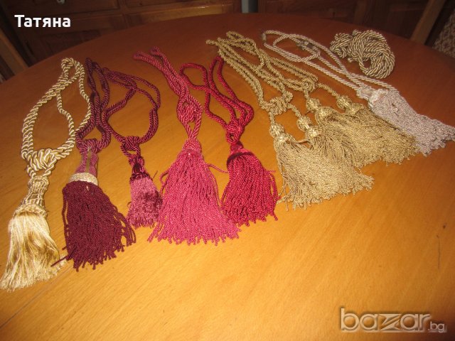 Пискюли   и шнурове   ЗА ПЕРДЕТА; ШНУР с керамика  за  АРАНЖИРАНЕ;Манекен;, снимка 3 - Декорация за дома - 18358176