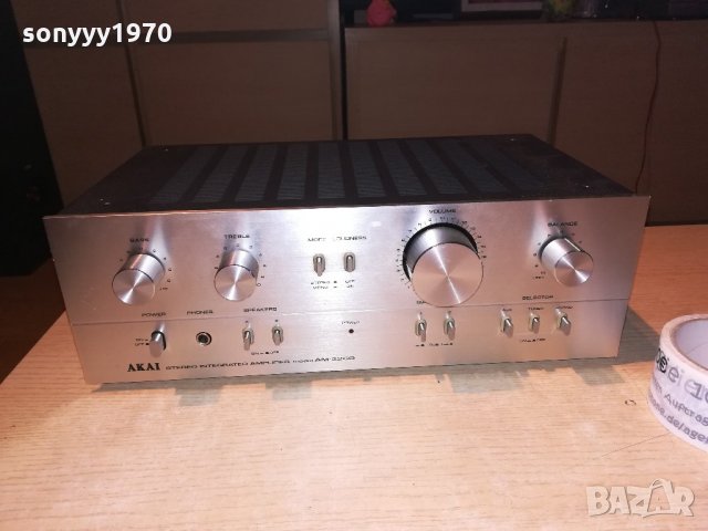 akai stereo amplifier-made in japan-внос швеицария, снимка 8 - Ресийвъри, усилватели, смесителни пултове - 21492515
