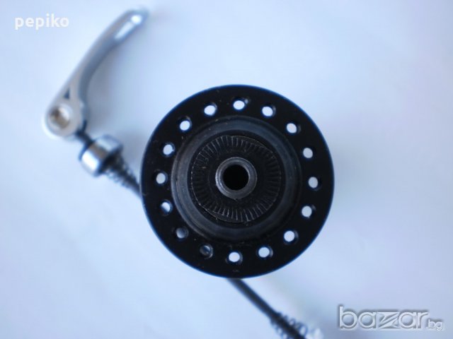 Продавам колела внос от Германия алуминиева предна главина SHIMANO Deore HB-M530 VIAM, снимка 4 - Части за велосипеди - 19945846