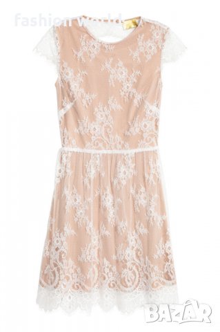 Дантелена рокля с гол гръб , снимка 2 - Рокли - 25842571