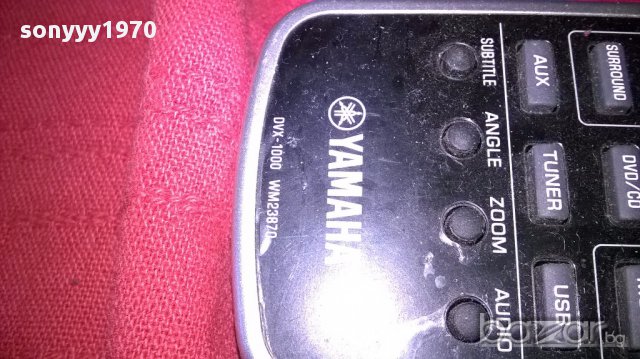 Yamaha dvx-1000-remote-ново с наилон-внос швеицария, снимка 6 - Ресийвъри, усилватели, смесителни пултове - 17840954