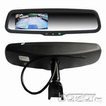 Lcd дисплей в огледало за задно виждане + камера за задно виждане- парктроник система-, снимка 3 - Аксесоари и консумативи - 8866977