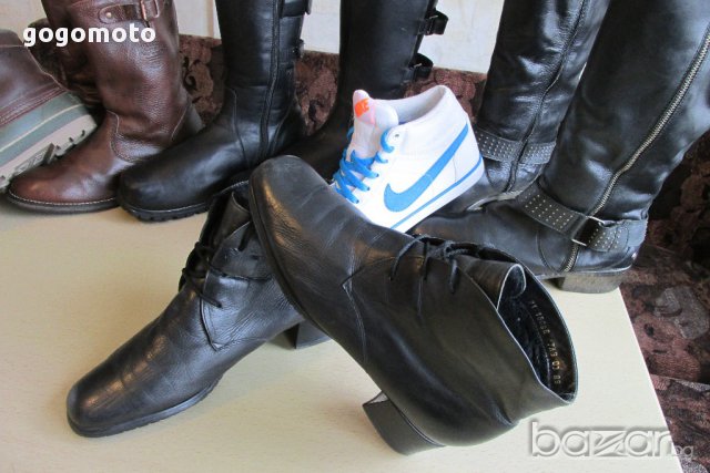 Sioux® original Latex, Luftpolster, N- 40, 100% естествена кожа,GOGOMOTO.BAZAR.BG®, снимка 4 - Дамски боти - 17060997