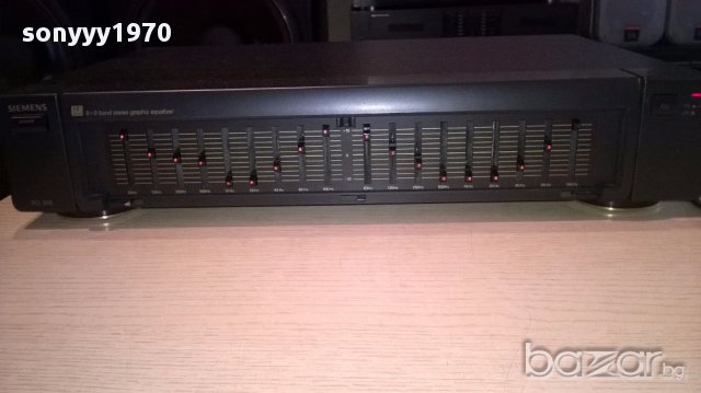 Siemens rq300g4-equalizer hf series made in germany-внос швеицария, снимка 3 - Ресийвъри, усилватели, смесителни пултове - 13867701