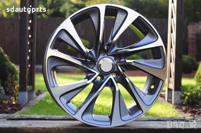 17" Ал. Джанти Ситроен 5X108 CITROEN C5 C6 C4 GRAND PICASSO, снимка 3 - Гуми и джанти - 25976059