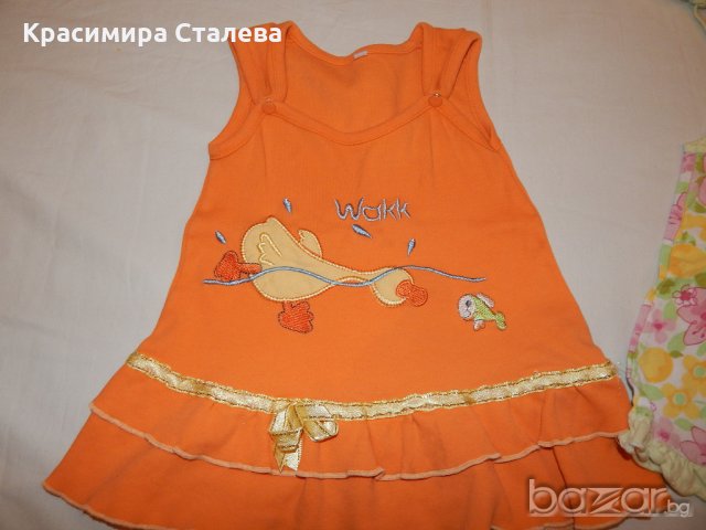 Летни роклички за 1 год., снимка 2 - Бебешки рокли - 20482687