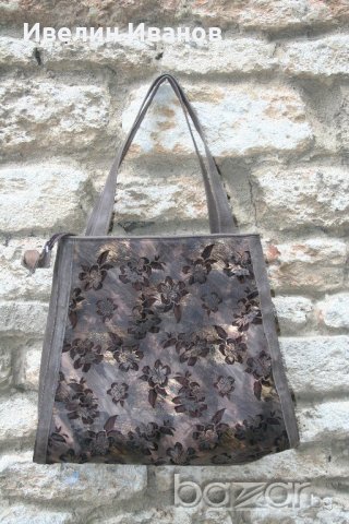 дамска чанта естествена кожа тип торба, снимка 4 - Чанти - 19428544