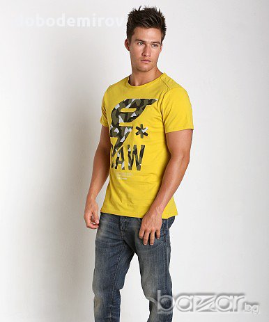  G-Star Luis Compact Jersey T-Shirt, оригинал , снимка 6 - Тениски - 13961641