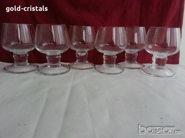  Стъклени чаши за ракия коняк  аперитив, снимка 13 - Антикварни и старинни предмети - 20243915