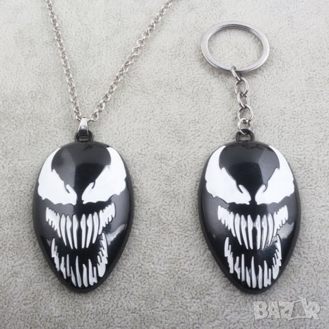 Venom - Marvel колие или ключодържател, снимка 3 - Колиета, медальони, синджири - 23558627